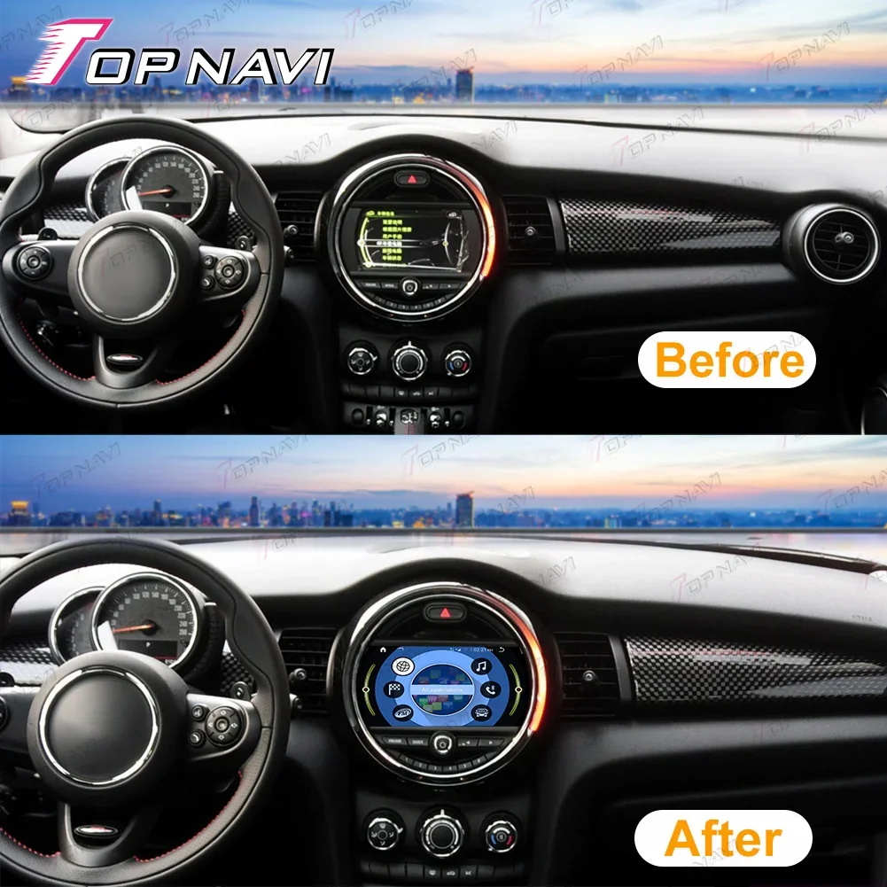 

Hot Sale 9-Inch Full Touch Screen Car Radio For Mini Cooper NBT 2014-2016 MP4 Model DSP OBD2 Functions Wireless Multimedia Play