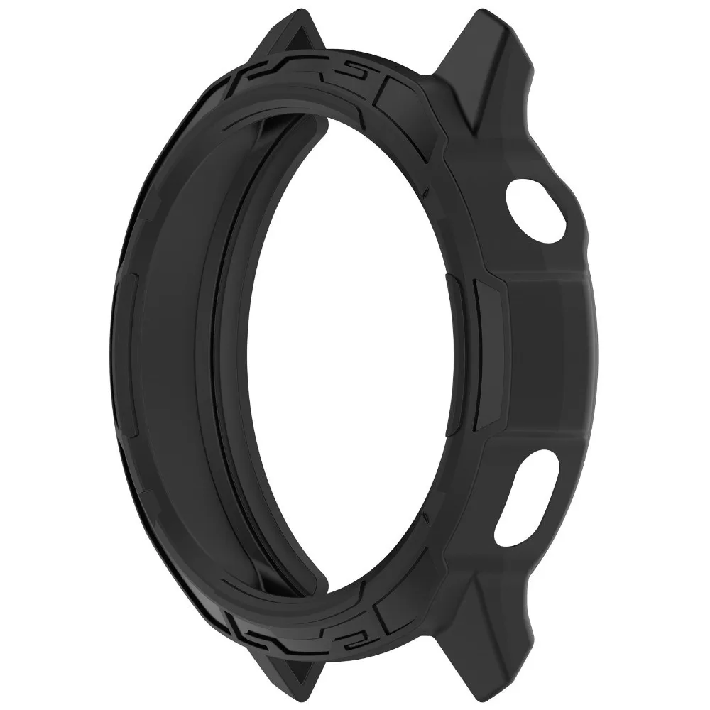 TPU Protective Case Shock-Proof Hollow Frame Bumper Soft Anti-Scratch Screen Protector for Garmin Venu 4 41/45MM