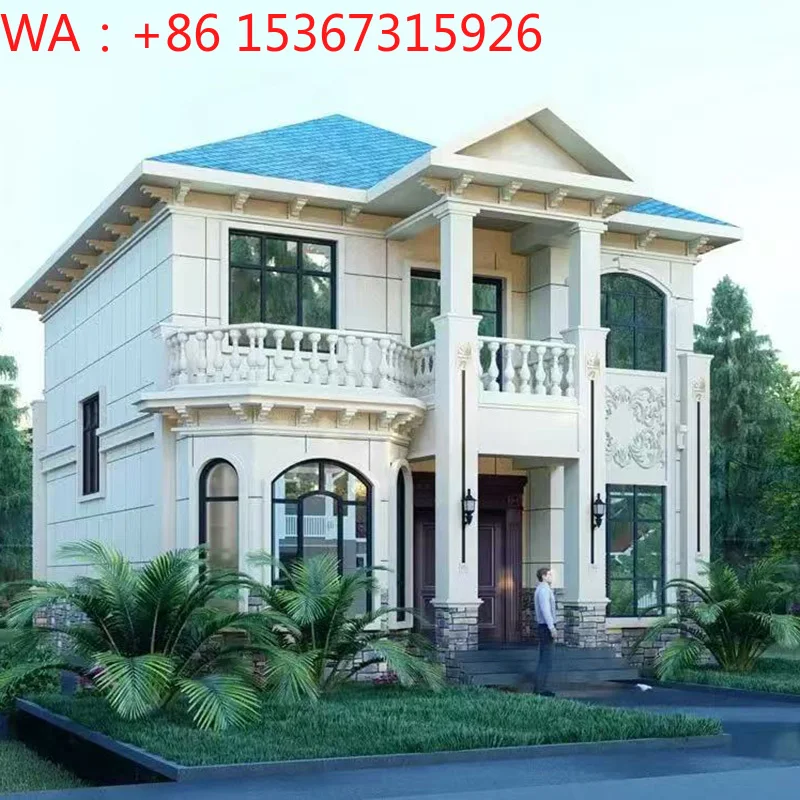 Quick Install Steel Structure Prefabricated Luxury Villa Modular Mobile Container House