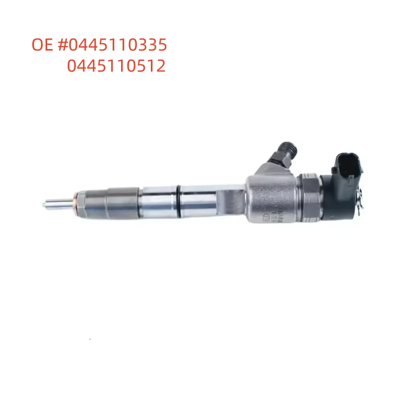 High quality New  0445110335 0445110512 Fuel Injector For Bosch 2.8l JAC TRUCK Engine Parts Injection