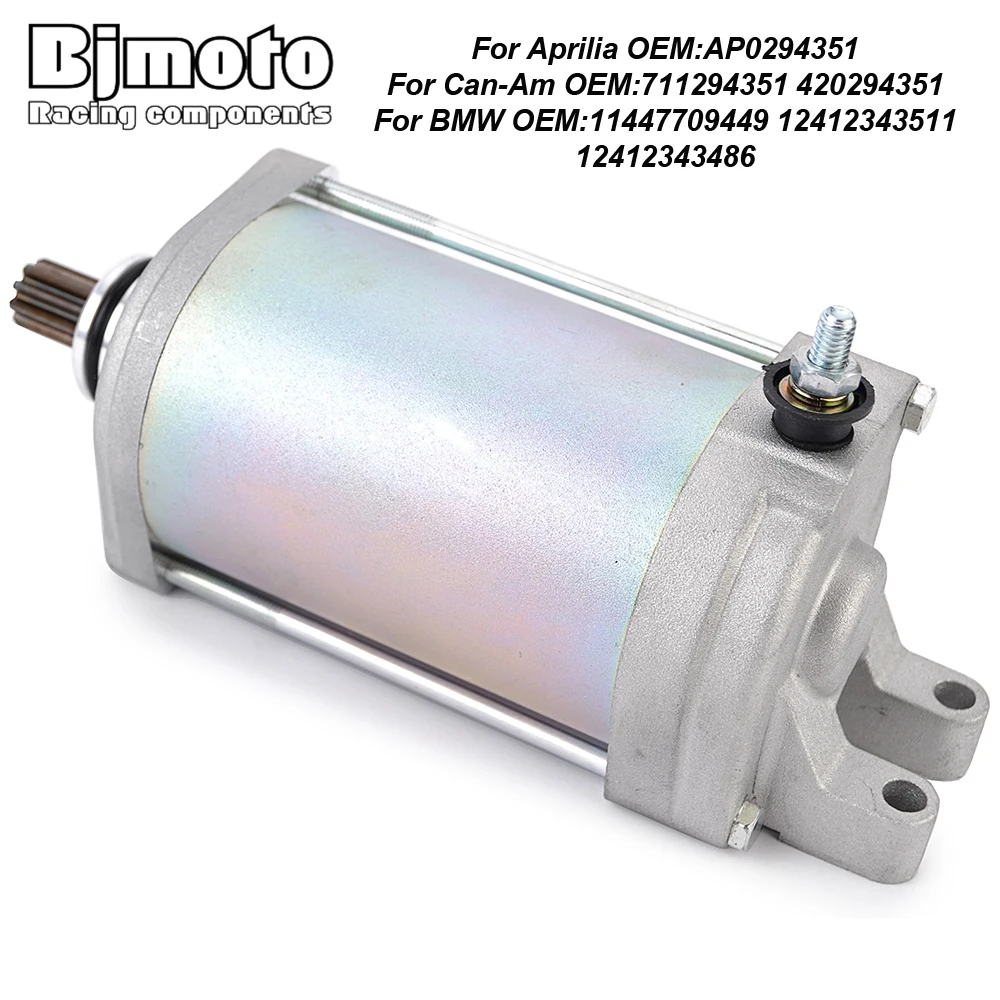 

Starter Motor For BMW F700GS K70 F800S K71 F800GS Adventure K75 F650GS R13 for Can-Am DS650 DS650X For Aprilia Pegaso 650