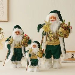 1pc Santa Claus Christmas Doll Party Decorations Props Christmas Tree Ornaments Xmax Gift Christmas Decorations for Home