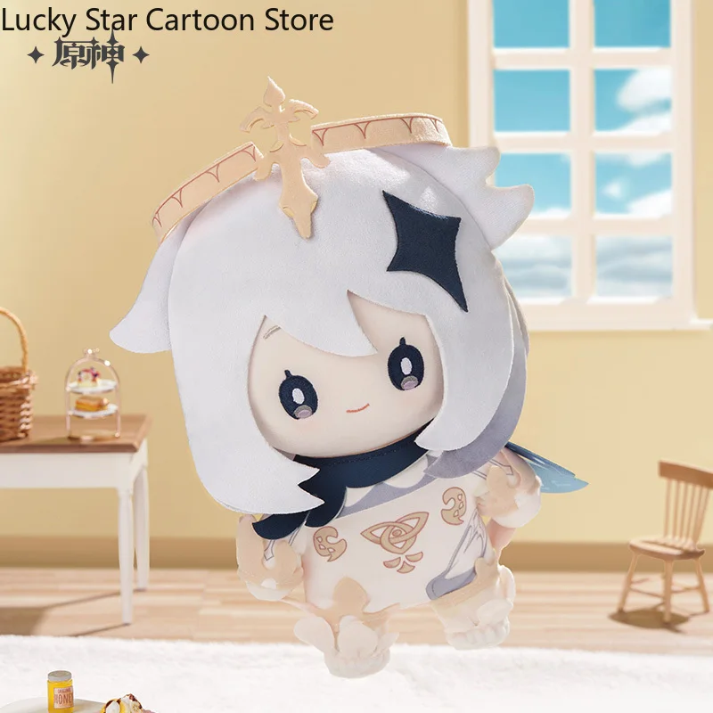 

Предпродажа Sunsyea Genshin Impact Official Merch miHoYo, оригинальная подлинная подушка для косплея Paimon, 30 см, подарок на Хэллоуин