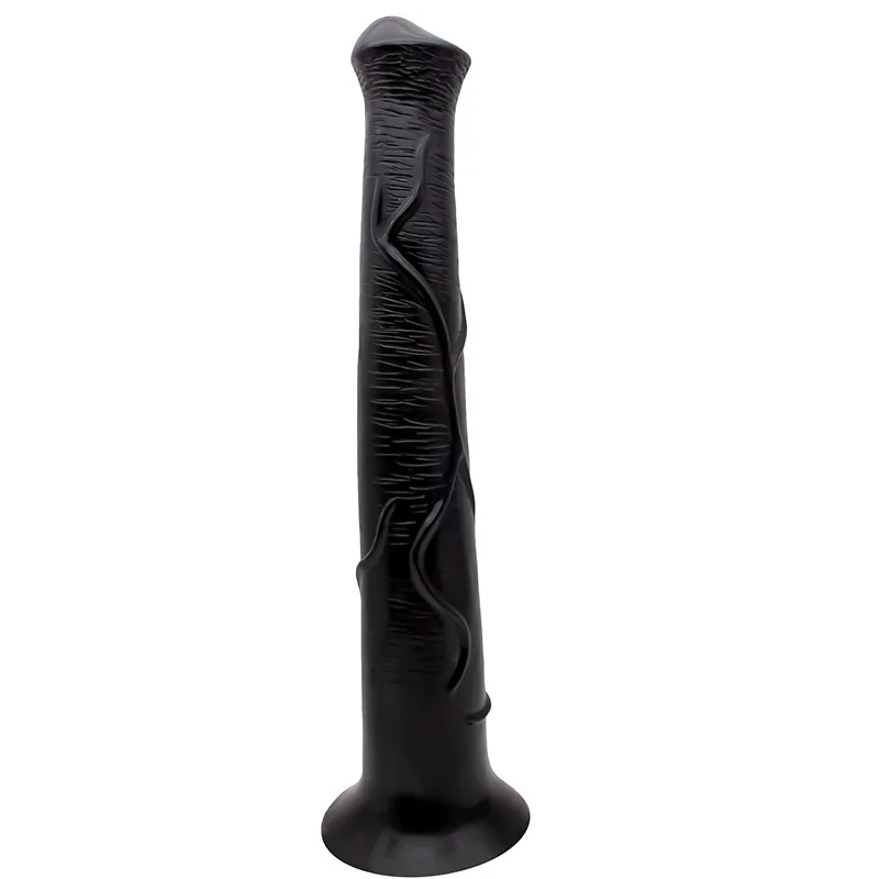 Extra large anal plug horse diao animal simulation dildo extra long anal bar large whip gay homosexual erotic and household item