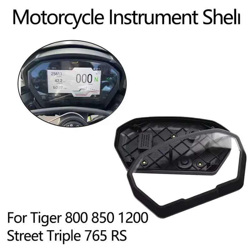 

For Tiger 800 850 1200 Street Triple 765 RS 765RS Motorcycle Odometer Instrument Shell Housing Case Tachometer Gauge Cover +