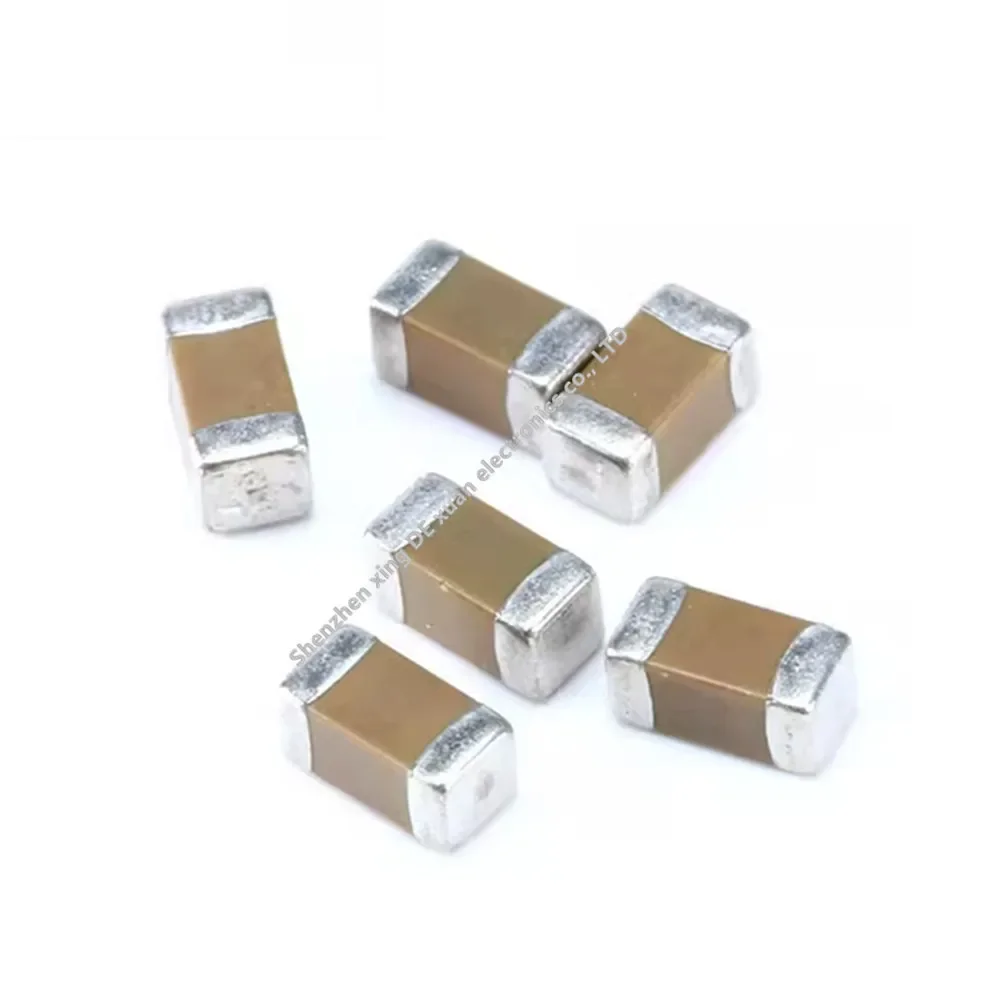 

50pcs 7.5PF8.2PF9.1PF/NF10PF/NF11PF12PF/NF13PF15PF/NF18PF/NF20PF/NF50V 1206(3116)3.1*1.6mm X5R SMD Chip Ceramic Capacitor MLCC