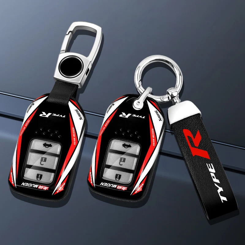 

Fashion ABS Style High-quality Car Key Cover Case Shell Buckle For Honda Fit Accord CR-V Civic Jade XR-V Crosstour Auto Keychain