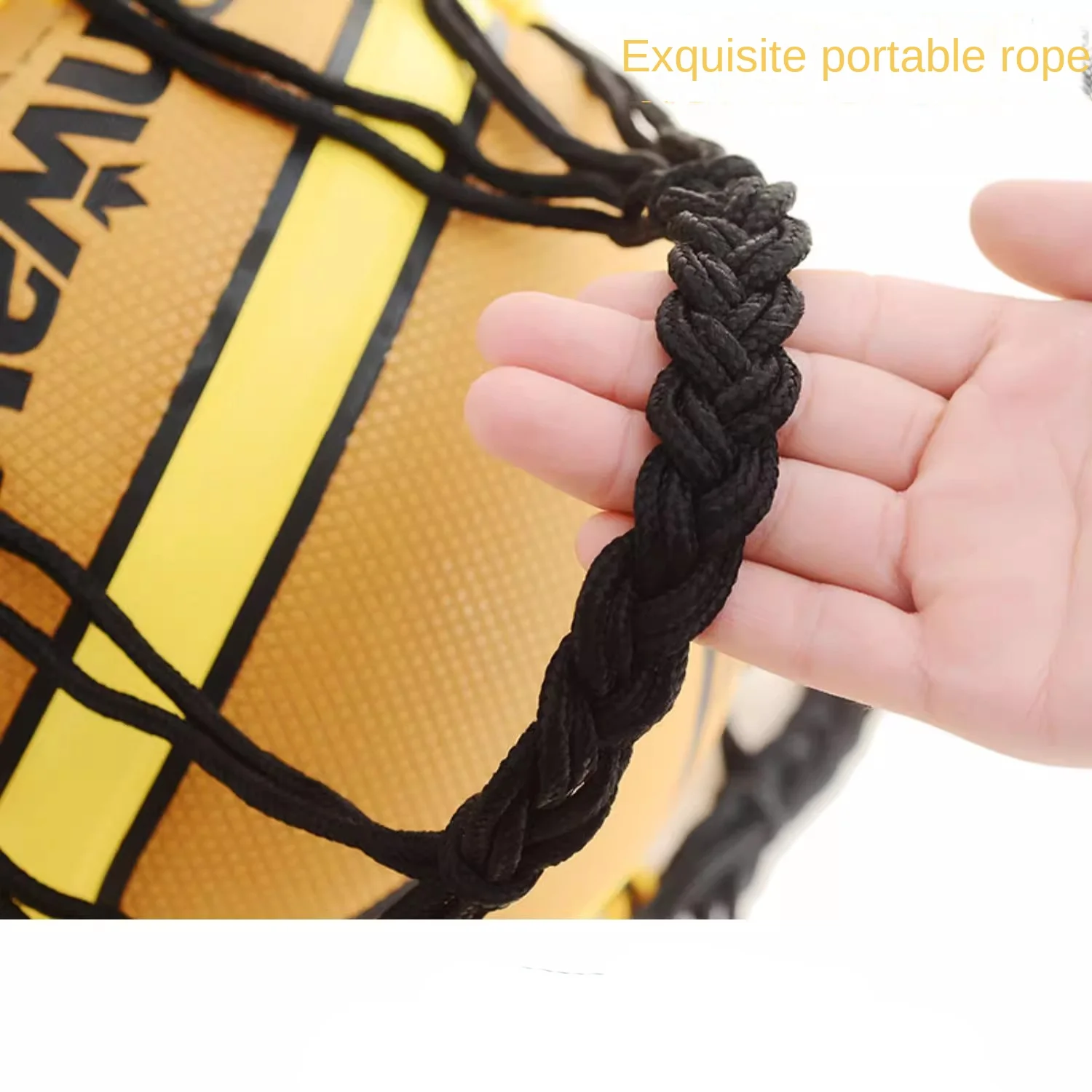 Saco de rede de basquete negrito saco de futebol saco de futebol saco de basquete tecido saco de armazenamento portátil