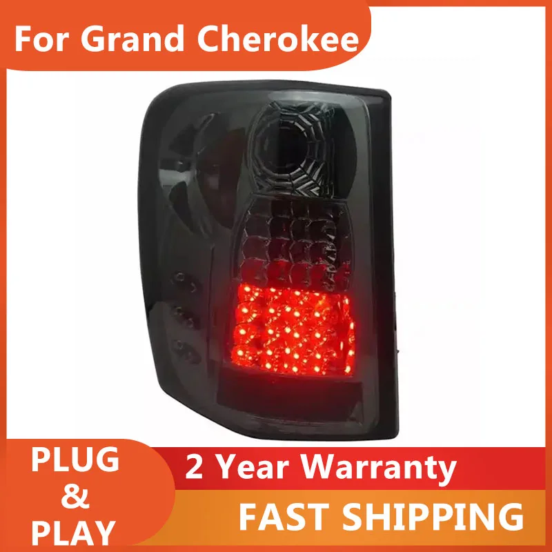 Auto-Accessoires Voor Jeep Led Achterlicht 1999-2004 Grand Cherokee Achterstoplamp Remsignaal Drl Omgekeerde Auto-Accessoires