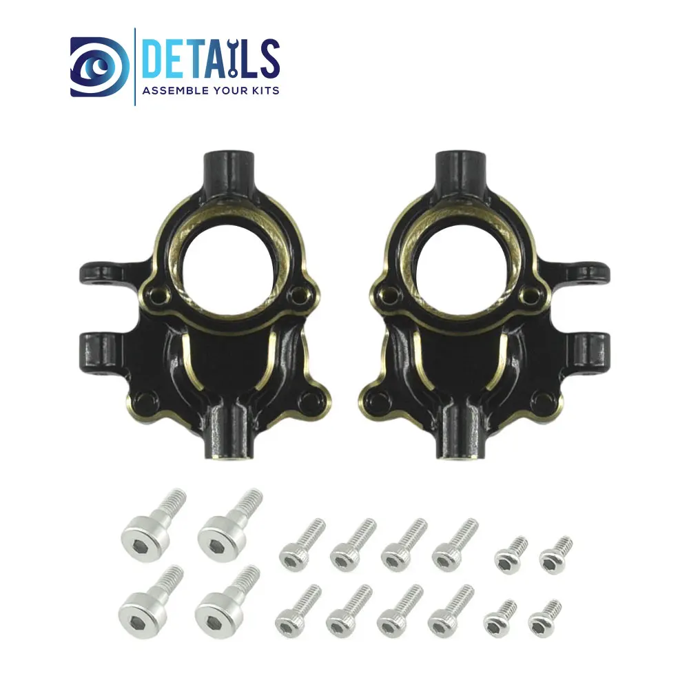 

Hobby Details Brass Steering Knuckles 2pcs/set for RedCat Ascent18 1/18 Car