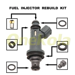 Kit di riparazione servizio iniettori carburante filtri Orings guarnizioni passacavi per 99-03 Lexus RX300 3.0L V6 #23250-20020 23250-0A010