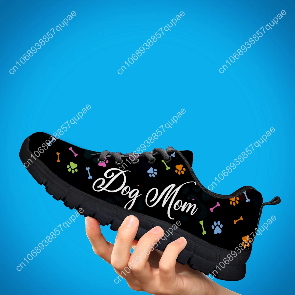 Colorful Dog Paw Print Sports Shoes Mens Womens Teenager Kids Children Sneakers Casual Custom High Quality Couple Shoes