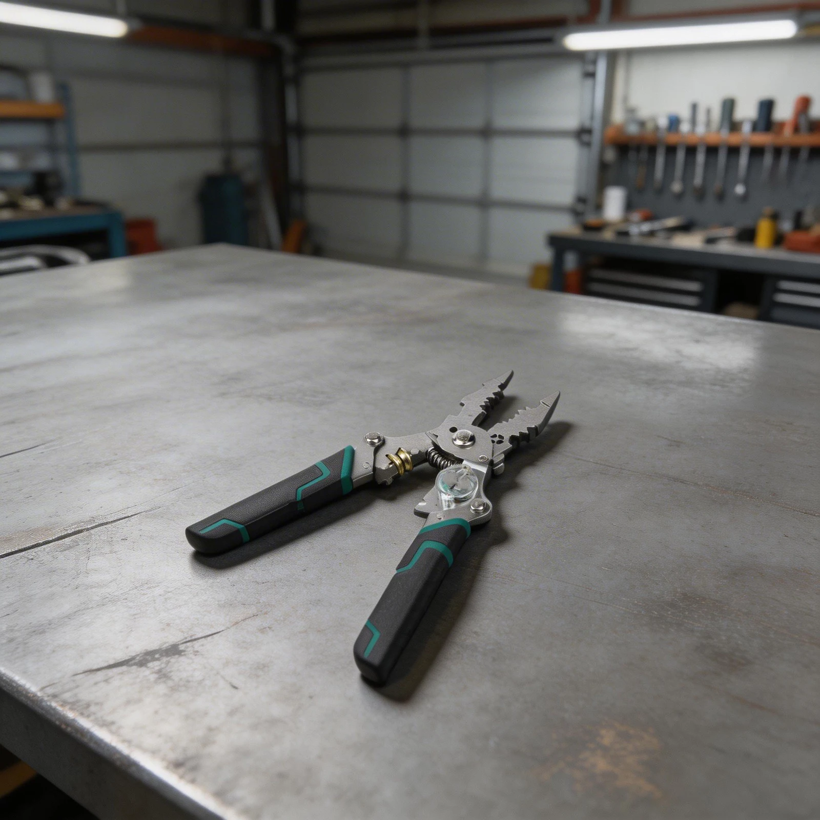 Integrated Voltage Tester Electrician Pliers with Wire Strippers and Cutters for Safe and Efficient Electrical Wire Handling