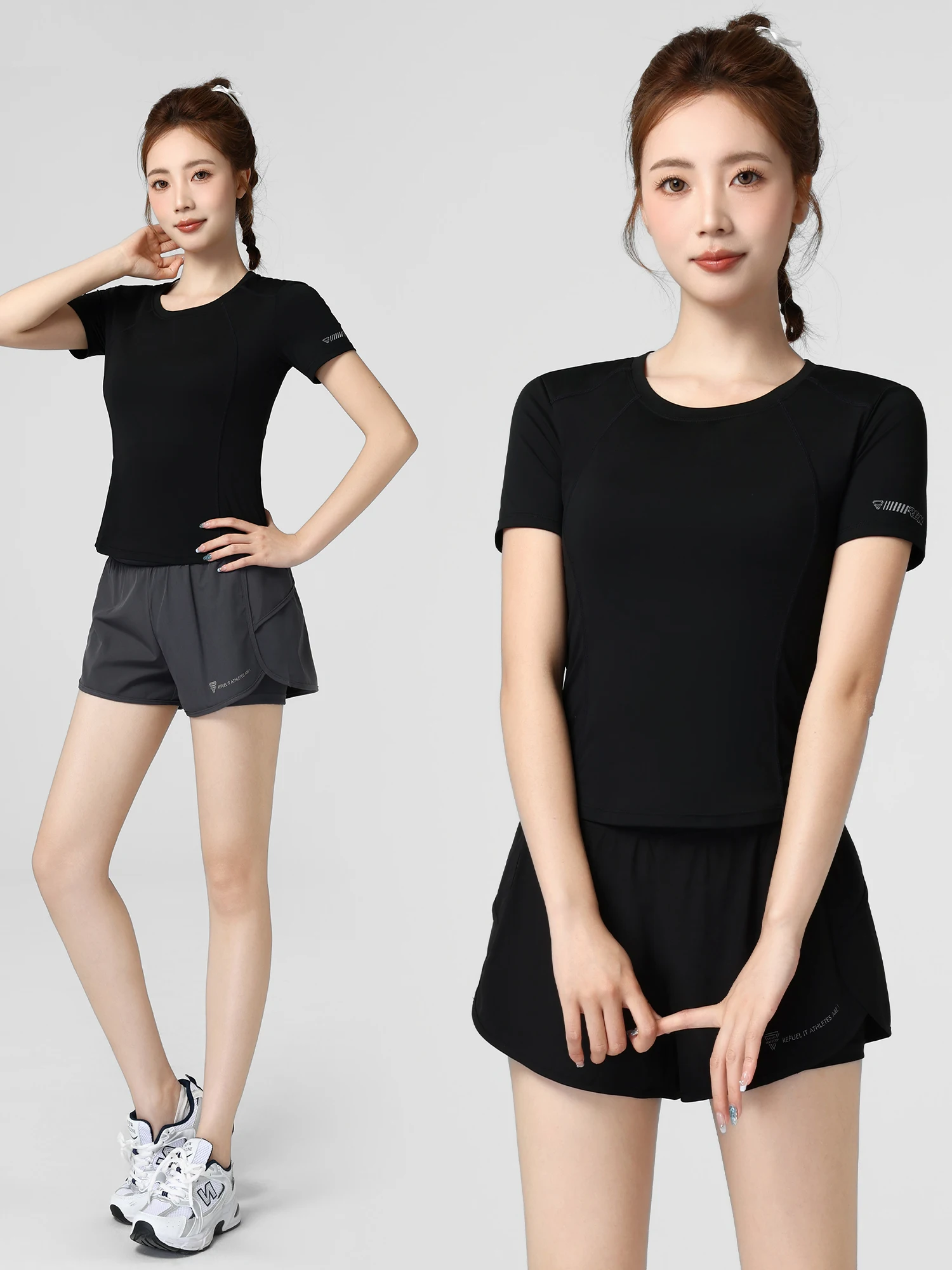 Profional Badminton orm Women's Qui Dry Sportswear Thin Fitn Clothes Set Breathable orts with Ba ket