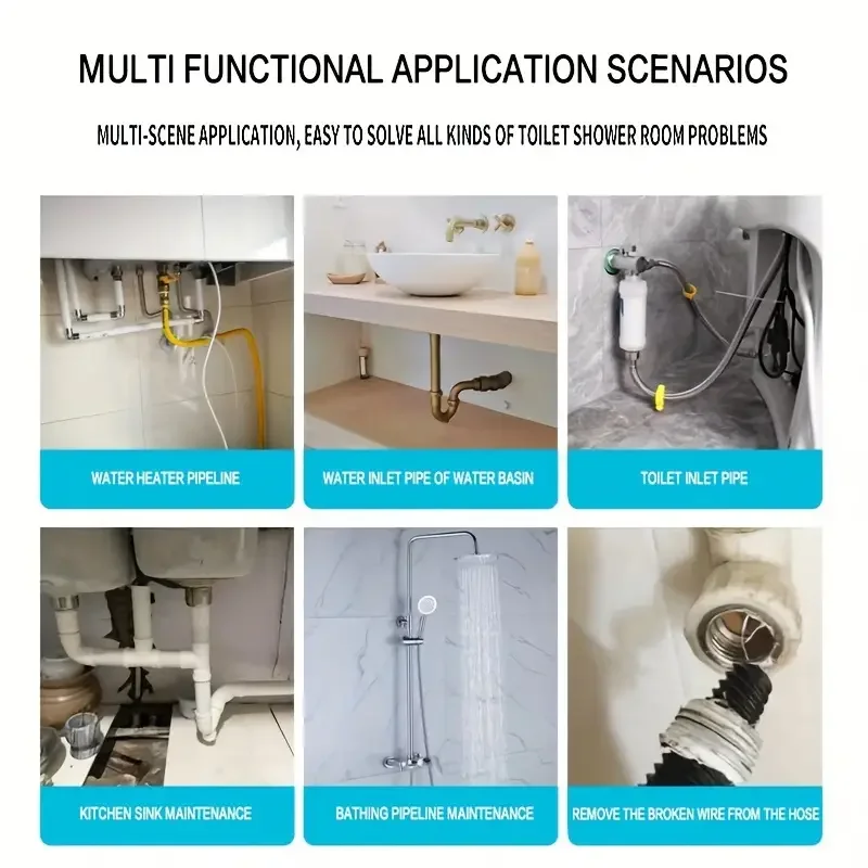 Imagem -06 - Multifuncional Torneira e Pia Instalador Chave Ferramenta de Encanamento Chave de Tubulação de Água Cozinha Banheiro 1pc Profissional 24 em