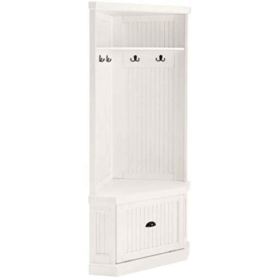 

Seaside with Shoe Rack Bench and Coat Hooks for Hanging Storage