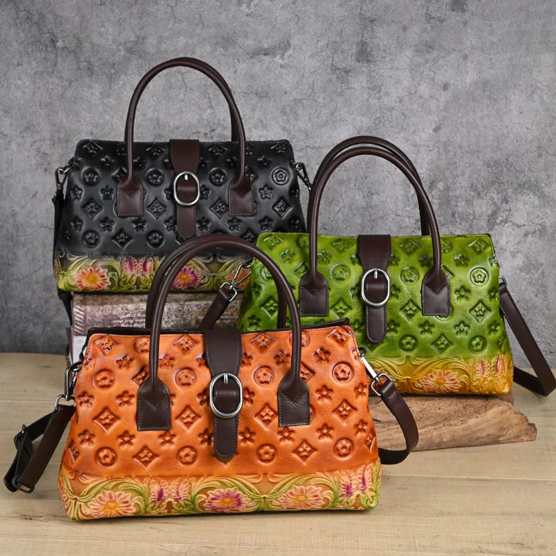 

Graffiti Artisc Printed Bags 100 Really Cow Leather Shoulder Sac De Luxe Femme Luxury Bags For Women