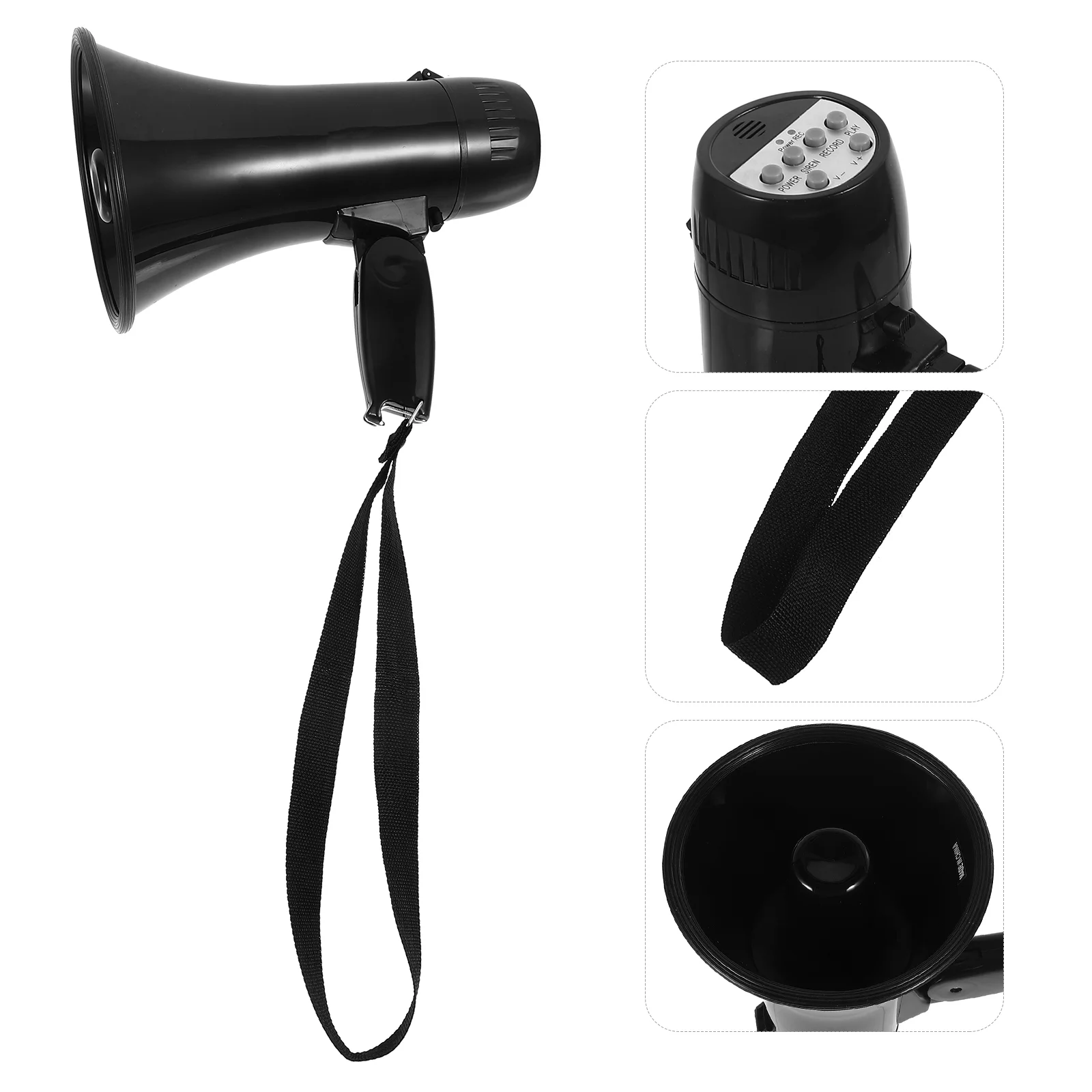 Handheld Megaphone Cheering for Football Portable Air Horn Bullhorn Small Abs Sports