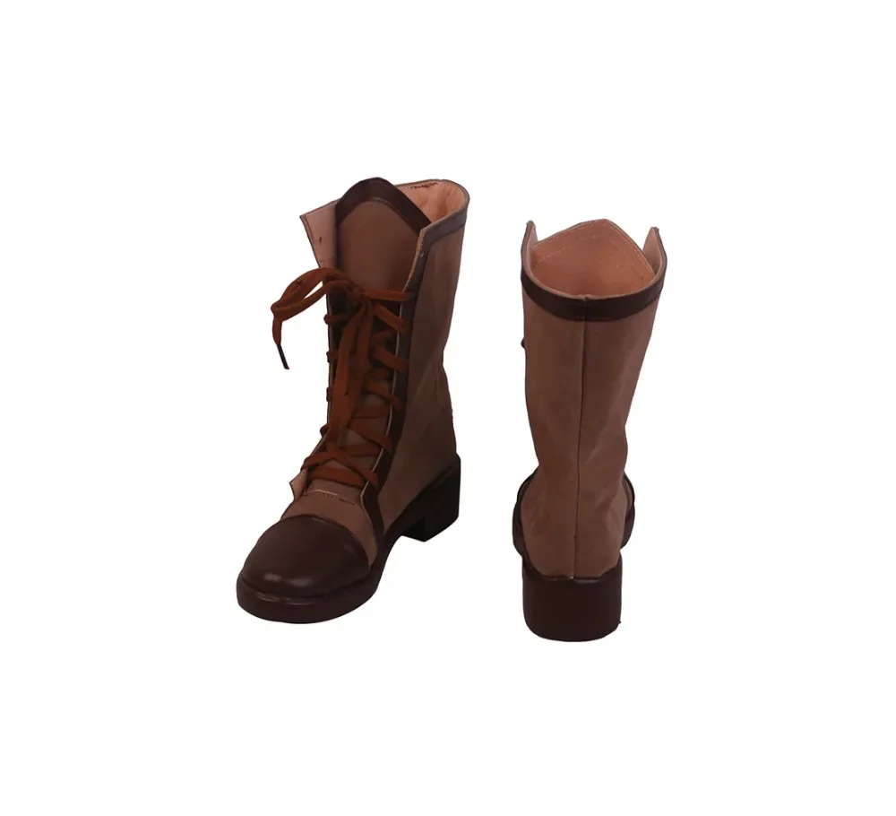 Buty Yuziki Cosplay Sengoku Night Blood Yuziki Cosplay Buty Brązowe buty wykonane na zamówienie dla mężczyzn i kobiet