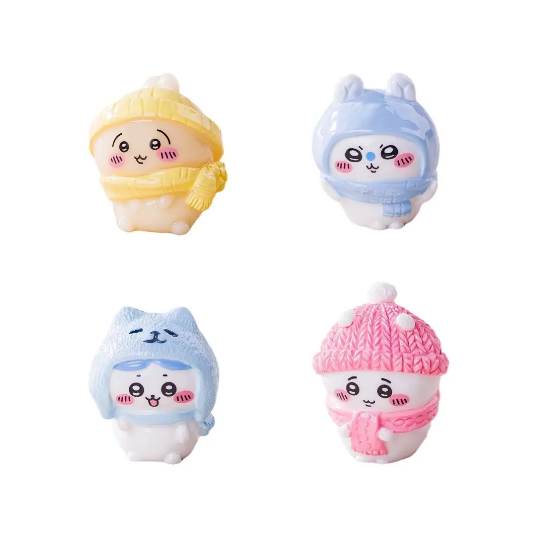 Chiikawa,Hachiware,Usagi -   Cartoon Mini Landscape Creative New Sprout Beads Home Decor Desktop Mini Ornaments