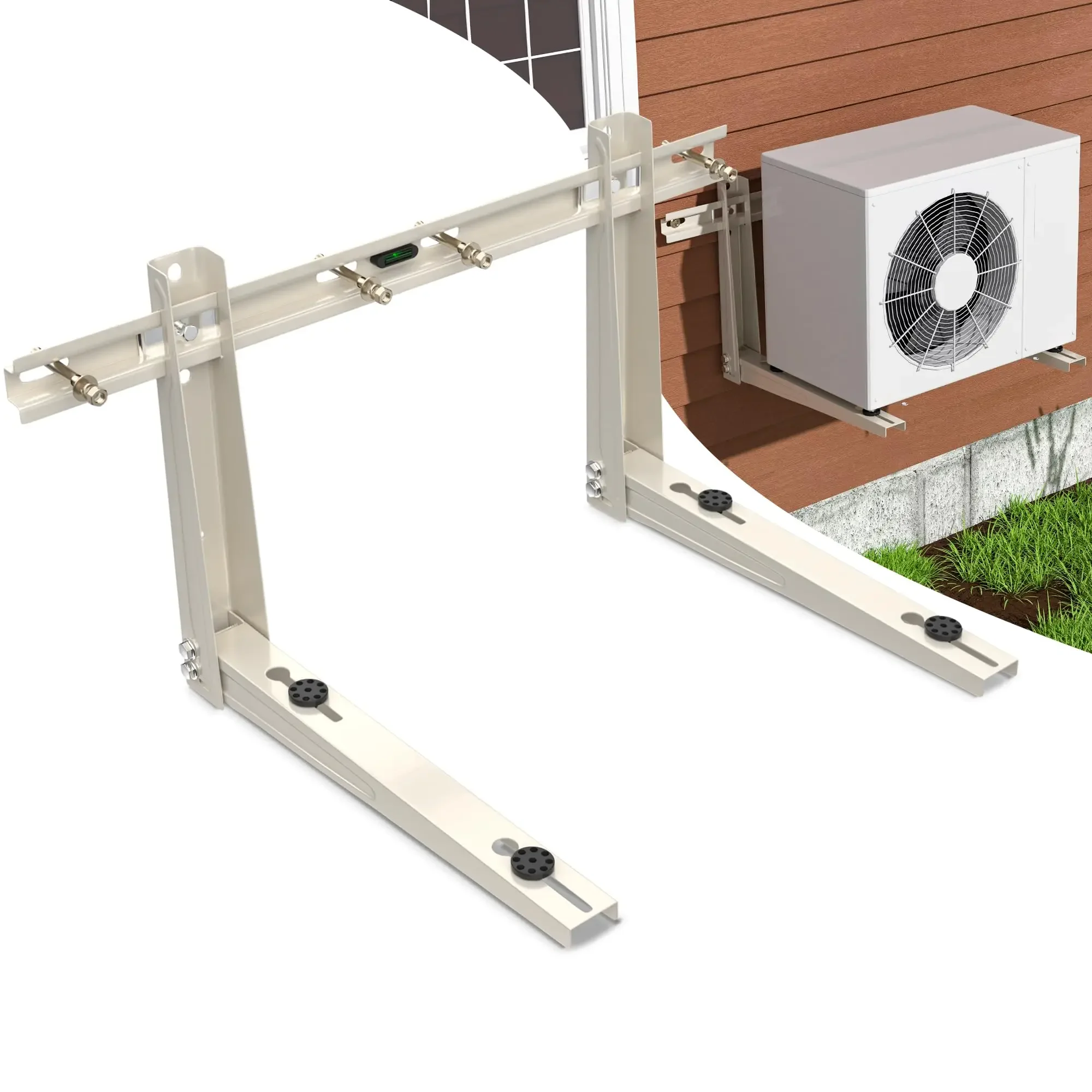 

Wall Mounted Bracket Air Conditioner Outdoor Bracket Universal Heavy-duty Folding Mini Split Air Conditioner Hanger