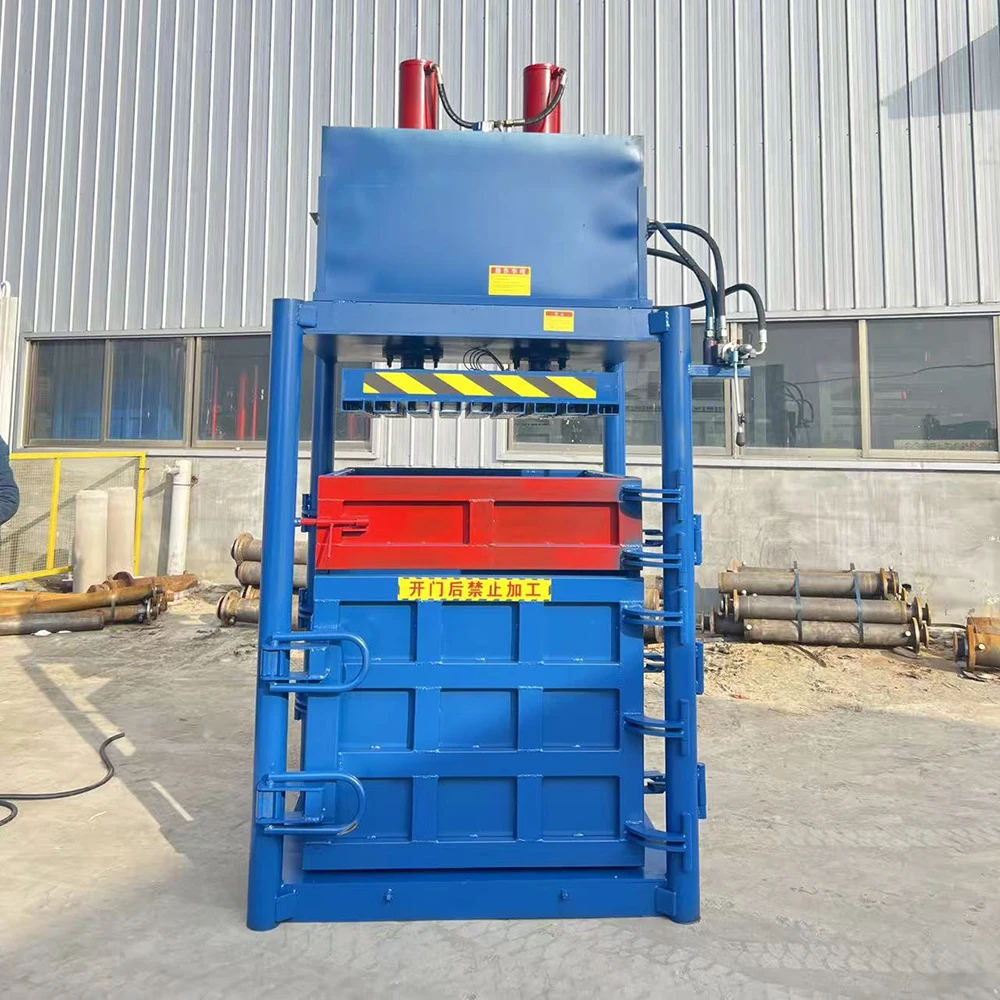 Small Hydraulic Baler, Suitable For Baling Old Clothes
