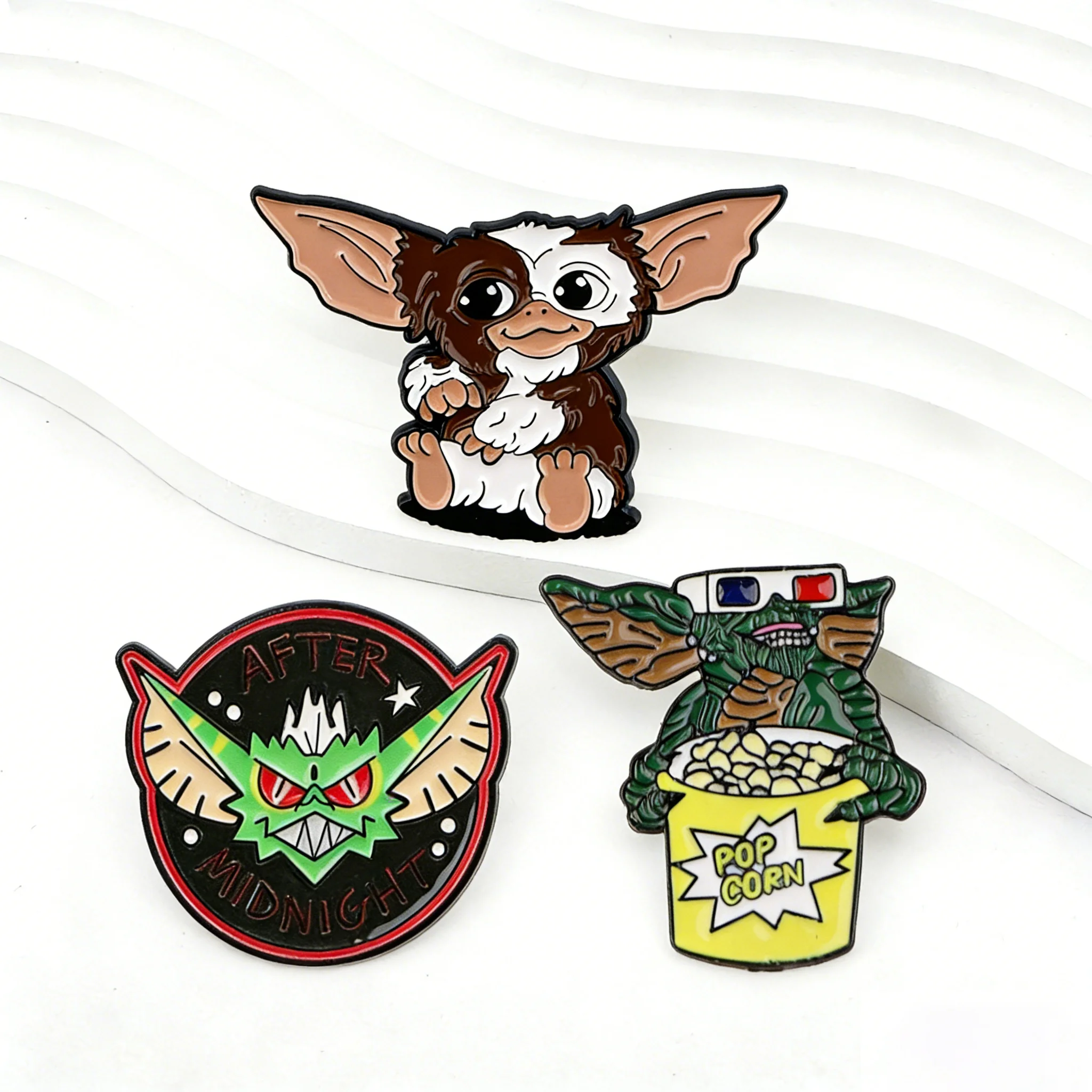 Pins de Esmalte de Monstruos Adorables, Broches y Emblemas de Películas para Mochilas, Chaquetas y Sombreros, Colección Retro, Regalos y Accesorios de Cosplay