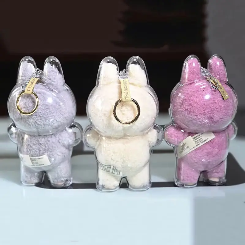 New The Monsters Transparent Protective Cover Labubu 2 Dust Bag Pendant Doll Accessories Vinyl Doll Storage Box