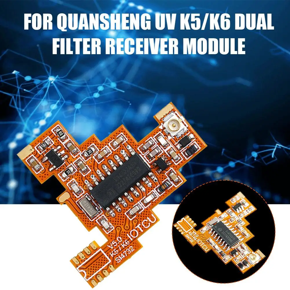 Upgrade Dual Filtering (pre Selected Frequency/bandpass)+dual Amplification (high Amplifier/sound Amplifier) For Quansheng U2Q4