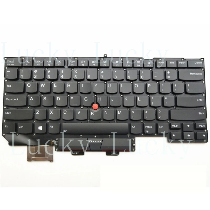 f 01ER623 FOR Lenovo ThinkPad X1 Carbon Gen 5th 6th US English Keyboard Backlit