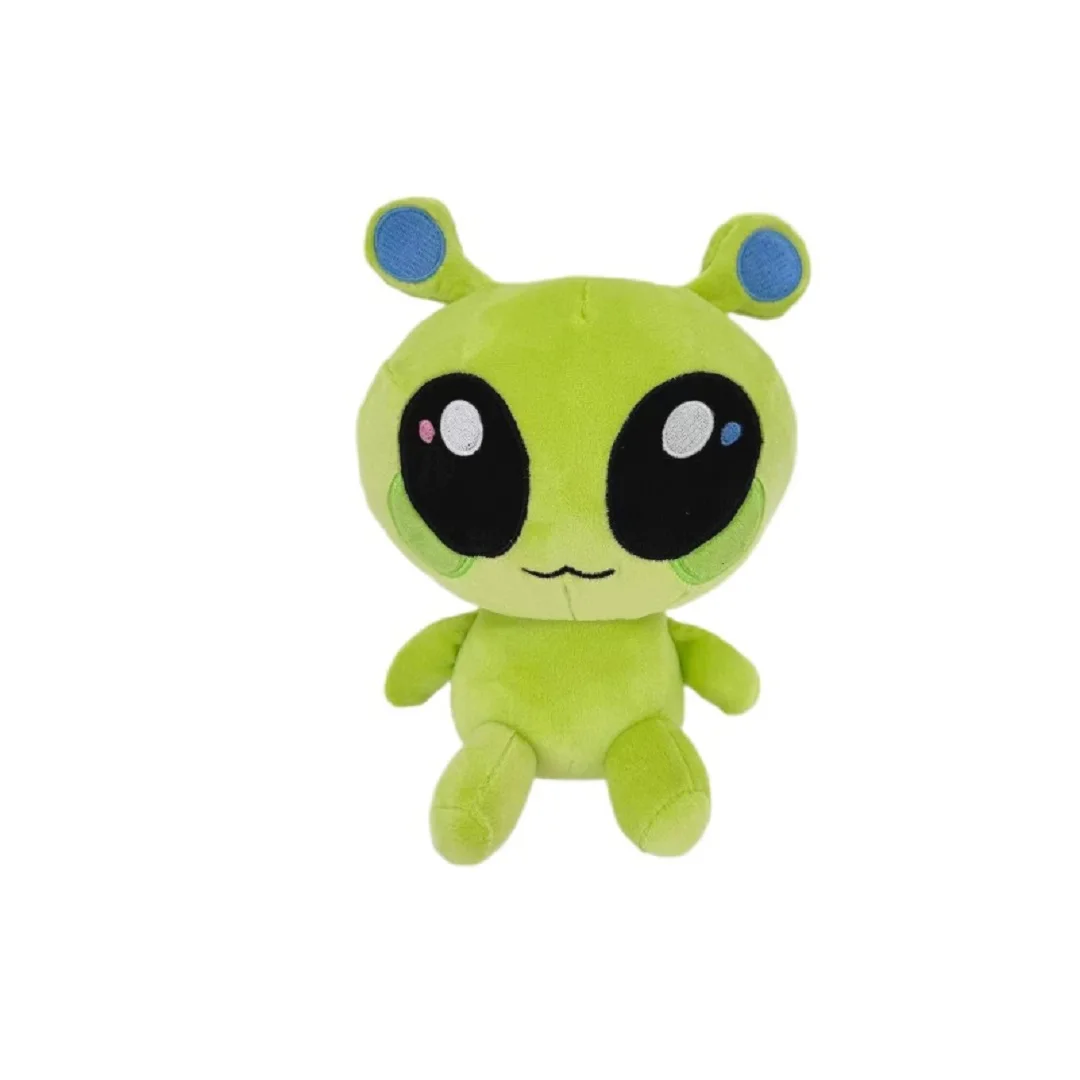 2025 HEIßE NEUE 20 CM Dingle Plushie Grüne und blaue Tentakel-Alien-Puppe