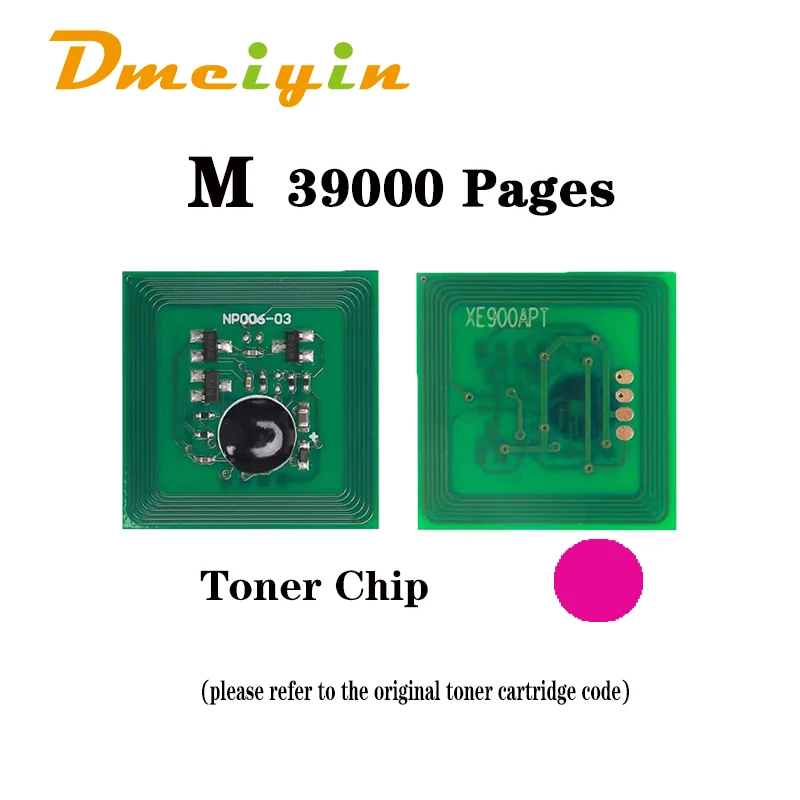 نسخة EXP KCMY لون 25K/39K صفحة الحبر رقاقة لزيروكس Docucolor 7000/8000