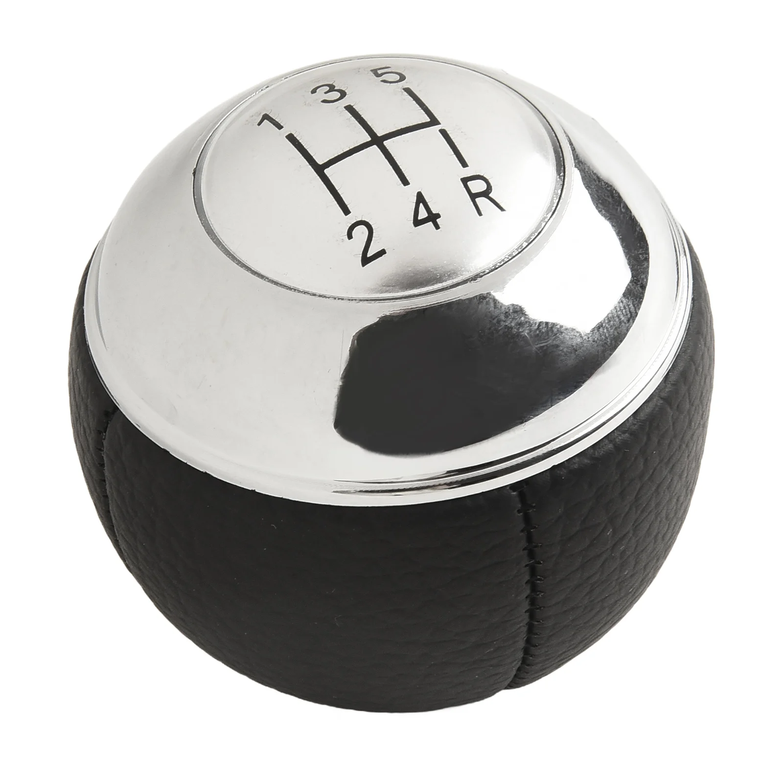 5 Speed Knob Manual Shift Knob Driving Experience Color Silver Easy Installation Shift Knob Inter Luxury Look 5