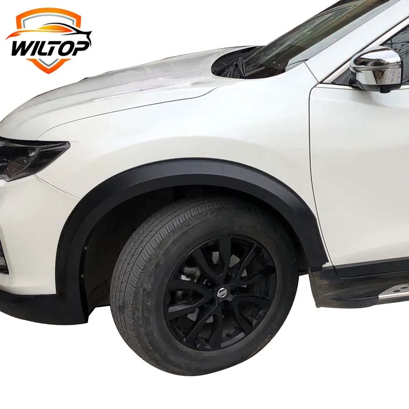 Wheel Arch Fender Flares Mudguards For Nissan X-trail T32 Rogue 2017 2018 2019 2020 Matte Black 6pcs/set Slim