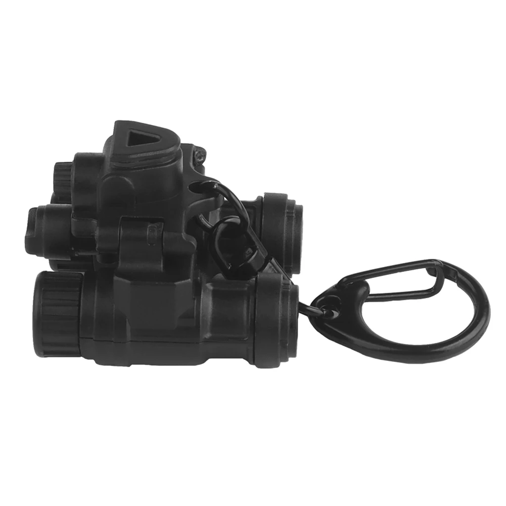 Night Vision Keychain Dummy Model Adjustable Angle Backpack Key Ring Mini Realistic Model Night Vision Device Keychain