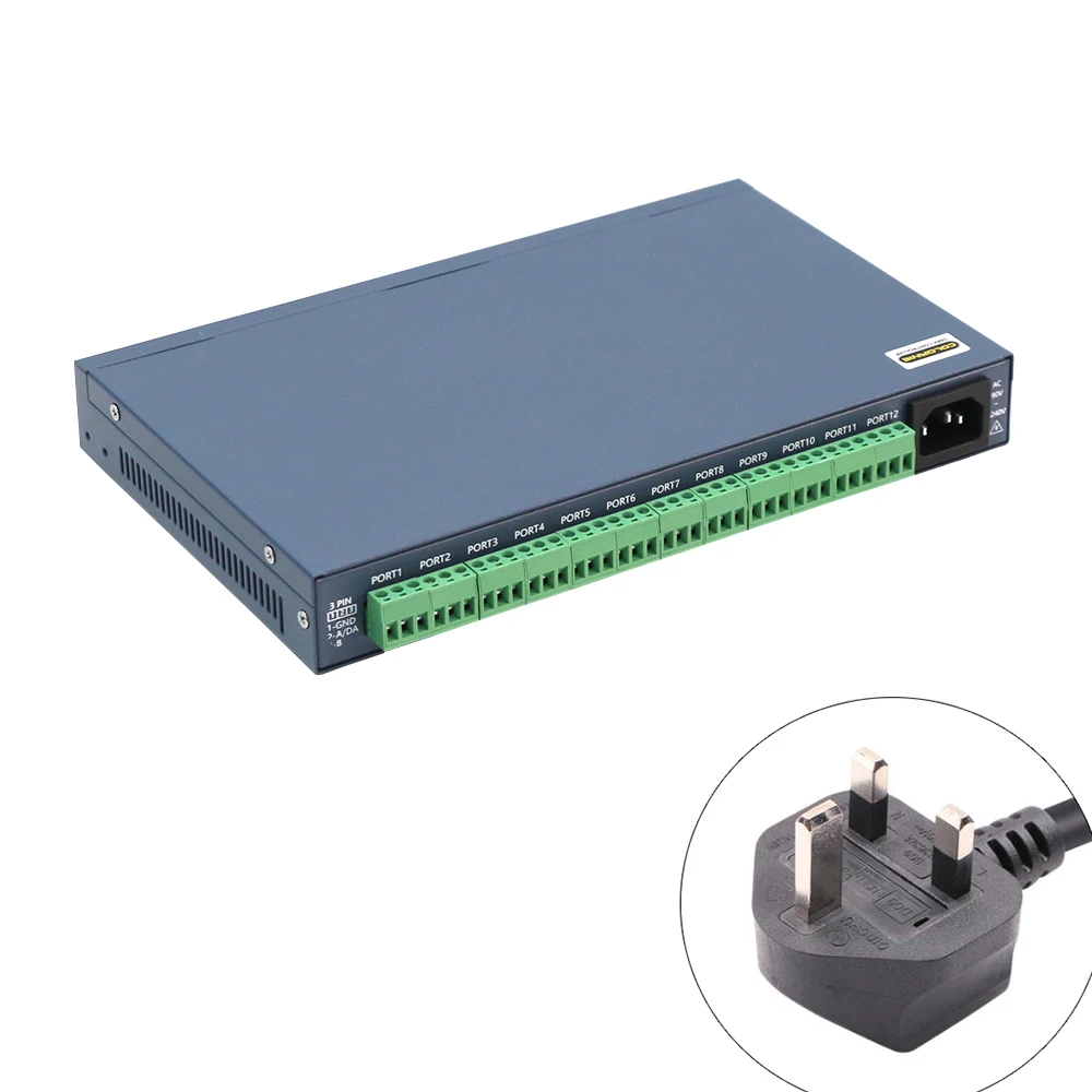 Resolume Arena/Madmapp/M5.0 Artnet Naar SPI Pixel Controller 12 Poort 12240 Pixels Controle WS2811 WS2812 DMX512 Voor Led strip Licht