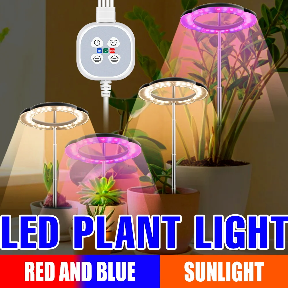 

Full Spectrum Plant Grow Light LED Seedings Cultivation Lamp 5V Indoor Hydroponic Succulent Cactus Potted Flower Fill Lighing