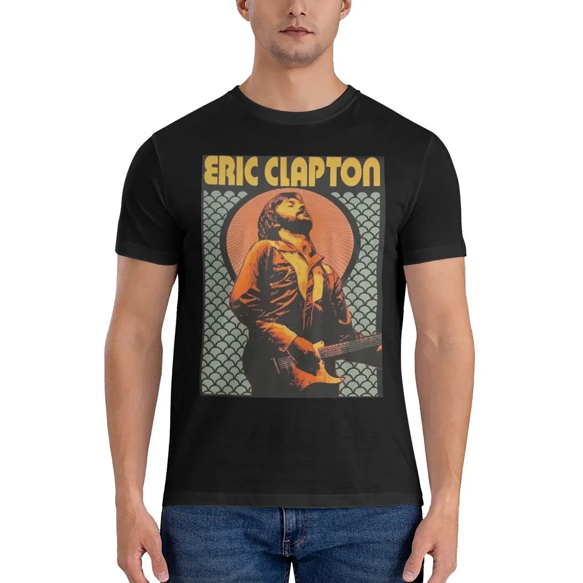 Eric Clapton Men's Classic Unisex Cotton T-Shirt for Men & Women, Classic Tee