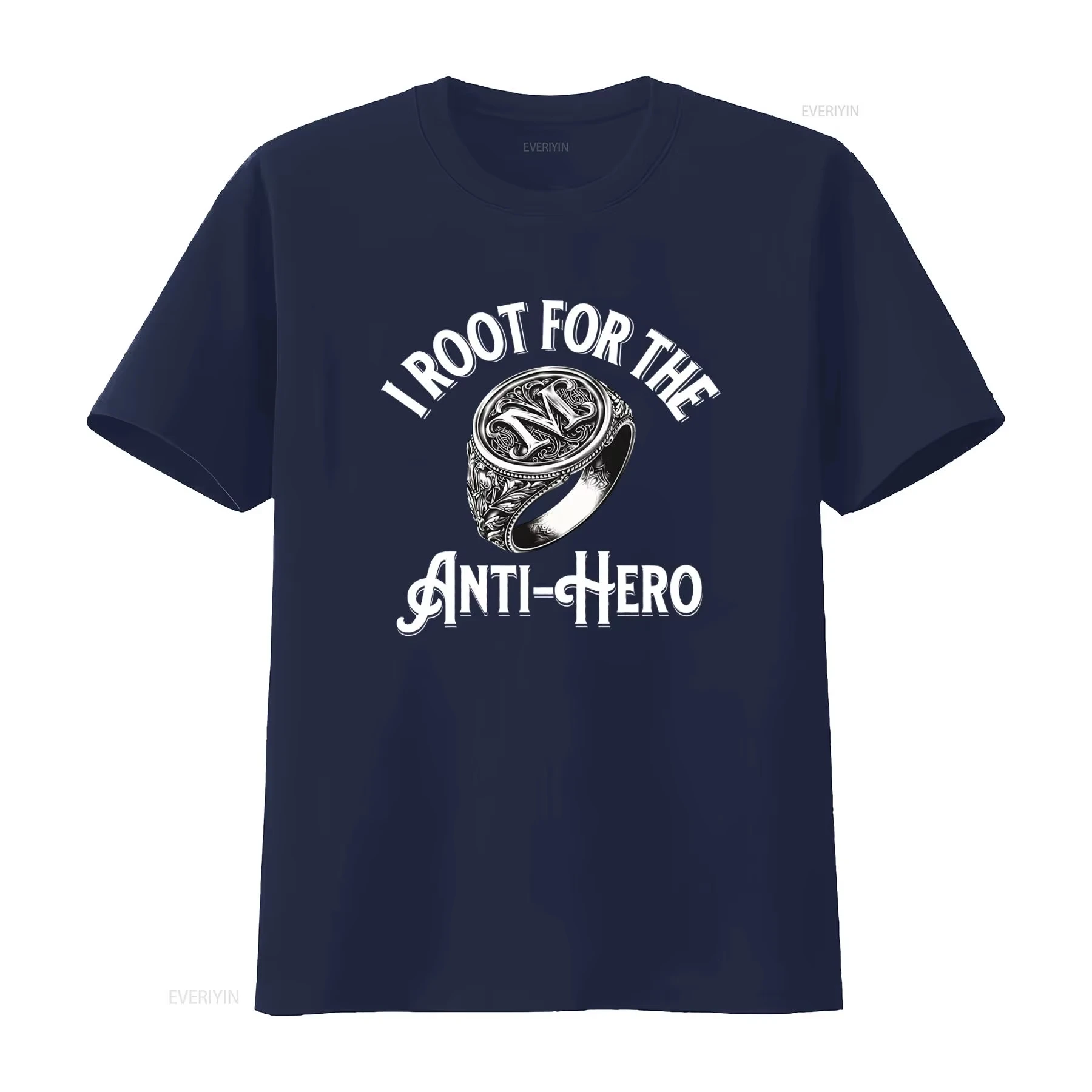 2026 New Malfoy Anti Hero T Shirt Dramione Draco Fan Ring Design Manacled Fandom Merch Ao3 Reader Fanfiction