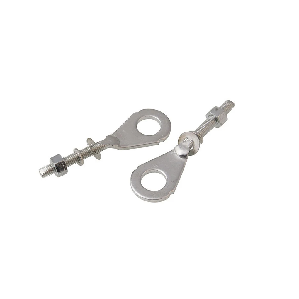 2Pcs Motorbike Chain Adjuster Tensioner Professional Adjusting Parts image 5