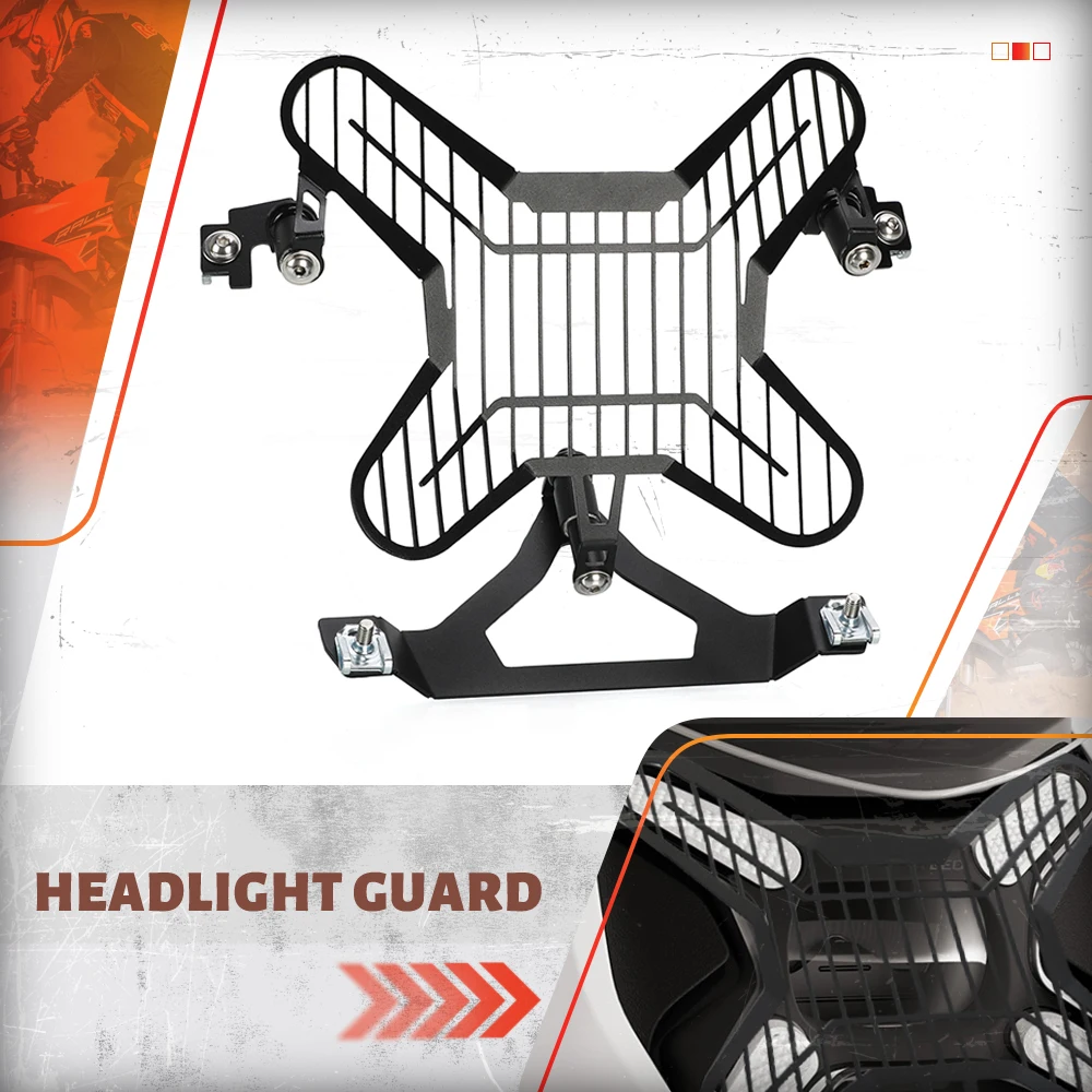 

For BMW R1300GS Adventure R1300GS New T5-5754 Aluminium Motorcycle Accessories Front Headlight Protector Guard Cover 2023-2025