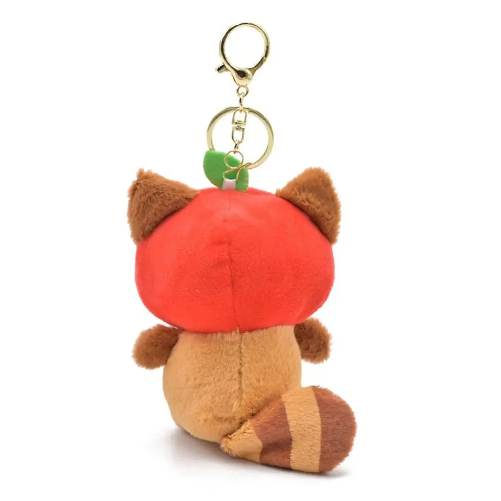 Cartoon Red Panda Pendant Multicolor Drop Ornament Keychain Fox Doll Car Ornament Hanging Decoration Little Raccoon Plush Doll