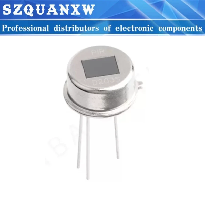 5Pcs D203S D203 TO-5 PIR Infrared Radial Sensor Human Infrared Radial Sensor