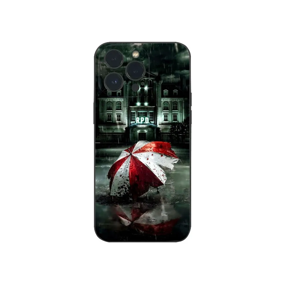 Popular Game RE4 R-Resident E-Evil Phone Case For IPhone16 15 14 13 12 Mini 11 Pro XS Max X XR SE5 6 7 8 Plus Soft Silicone Cov