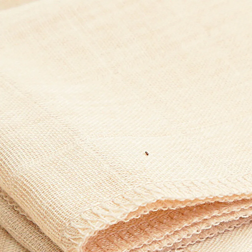 

6Pcs Baby Saliva Towels Double-Layer Organic Cotton Breathable Soft Absorbent Reusable Nursing Feeding Handkerchiefs Gauze