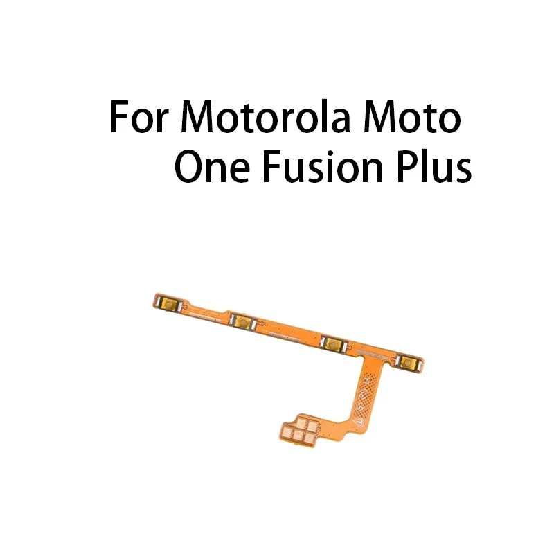 

Gefensi Power ON OFF Mute Switch Управление кнопкой громкости Гибкий кабель для Motorola Moto One Fusion Plus