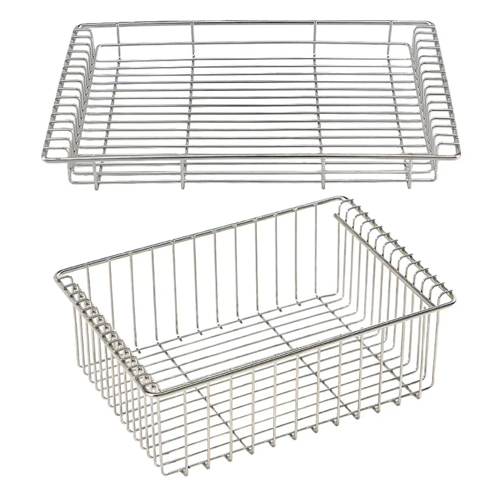 36.3*24.5*4cm Camping Table Drain Basket Stainless Steel Drain Basket Shinetrip Easy Assembly Shallow Drain Size