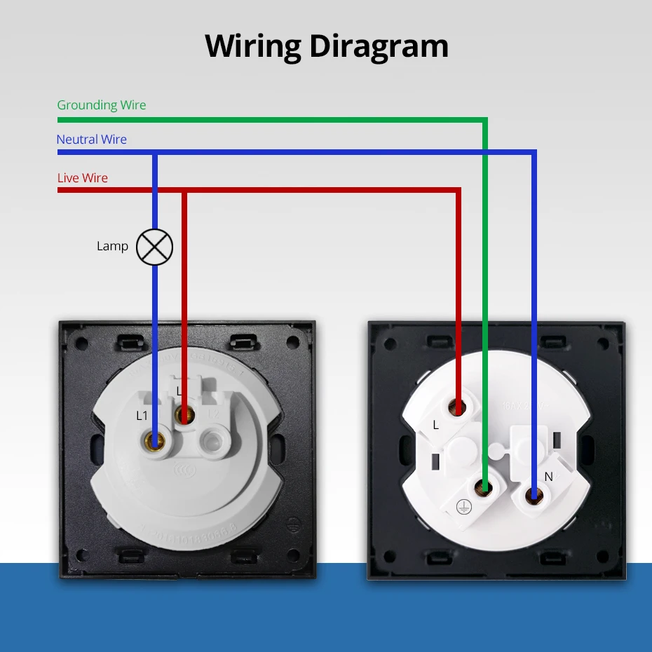 Wallpad Âm Tường Và Ổ Cắm Đen Thiết Lập Lại 3 Cách Kính Bảng Điều Khiển Nút Tròn USB EU Anh Ổ Điện Truyền Hình Điện Thoại RJ45 Ngồi USB USB