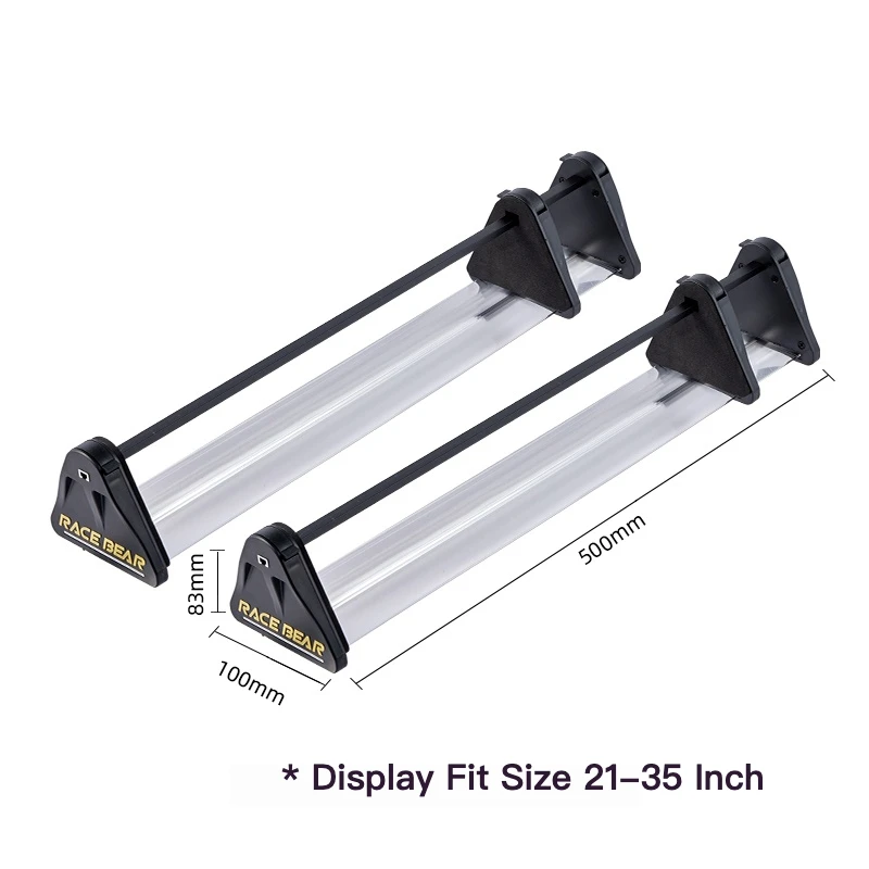 

3-Screens Seamless Optical Joint Piece Kit with Frame Elimination for Logitech G29 FANATEC for Simracing Game Simulators Cockpit