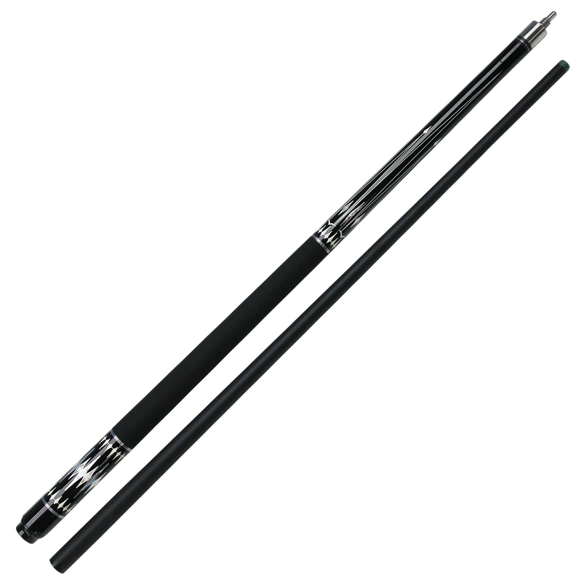 Professional Carbon Pool Cue Stick 1/2 Joint Portable Utility13mm Tip– stability putter shaft for carom cues and 3-cushion
